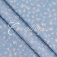 58" Organza Leopard Sheet - 3 Yards (Turquoise/Yellow)