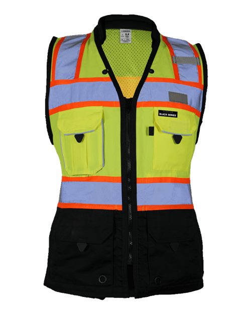 Women's Premium Black Series Heavy Duty Surveyors Vest