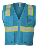 Kishigo Unisex EV Series Enhanced Visibility Multi-Pocket Mesh Vest