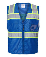 EV Series® Enhanced Visibility 3 Pocket Mesh Vest