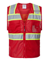 EV Series® Enhanced Visibility 3 Pocket Mesh Vest