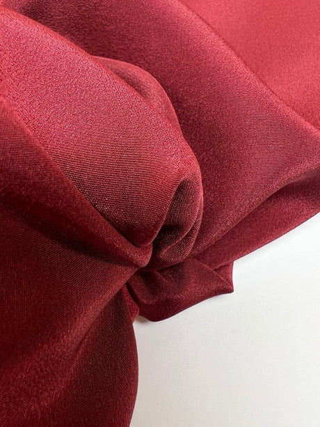 Red Polyamide Woven Fabric
