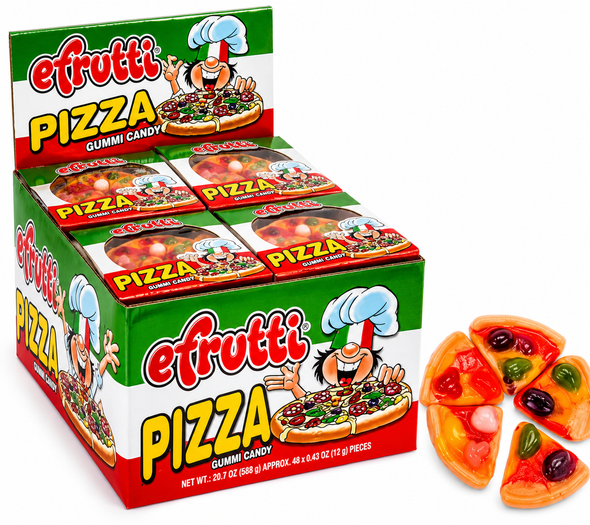 eFrutti Gummi Pizza – 1 Each