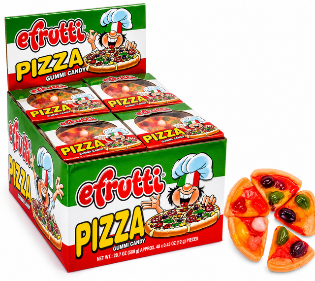 eFrutti Gummi Pizza – 1 Each