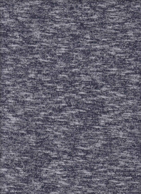 Sweater Melange Brushed Solid Fabric 1 Yard Soft Stretch Cozy Knit 58/60" Wide