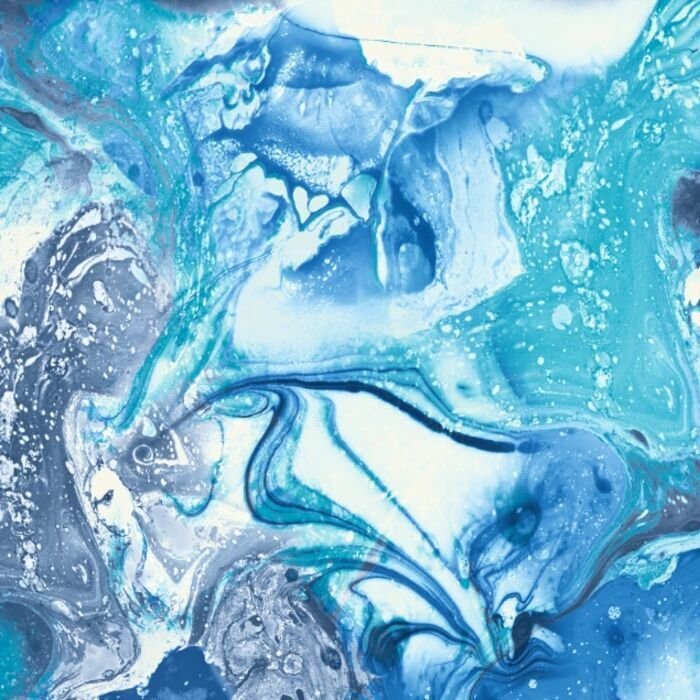 Printed Spandex Marbling Abstract Marble Fabric