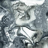 Printed Spandex Marbling Abstract Marble Fabric