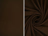 1 Yard DTY Brushed Solid Knit Fabric, 58/60? Wide Polyester Spandex Blend