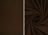 DTY Brushed Solid Knit Fabric, Soft Stretch Lightweight 58/60" Wide for Apparel and Crafts