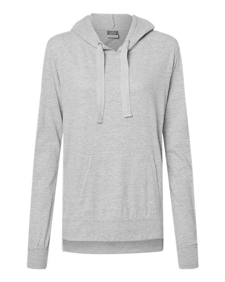 Women's Sueded Jersey Hooded Sweatshirt