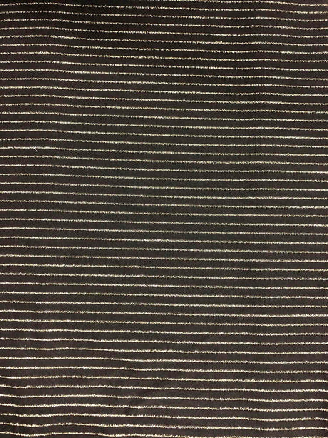 Lurex Stripe Stretch Knit Fabric