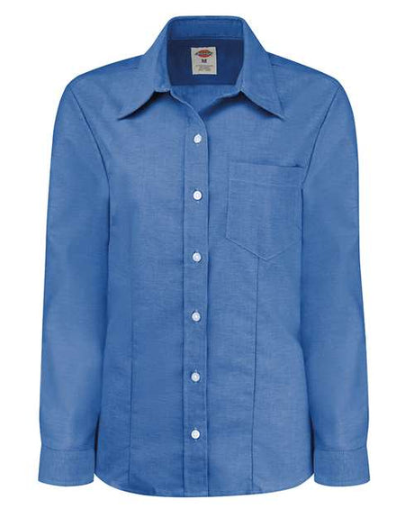 Dickies Women's Oxford Long Sleeve Shirt