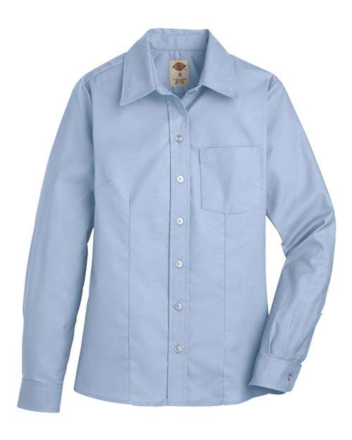 Dickies Women's Oxford Long Sleeve Shirt