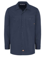 Dickies Men's Industrial Cotton Long Sleeve Work Shirt