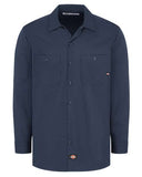 Dickies Men's Tall Industrial Cotton Long Sleeve Work Shirt