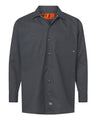 Dickies Men's Industrial Long Sleeve Work Shirt
