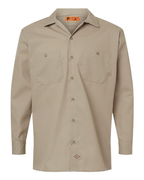 Dickies Men's Industrial Long Sleeve Work Shirt