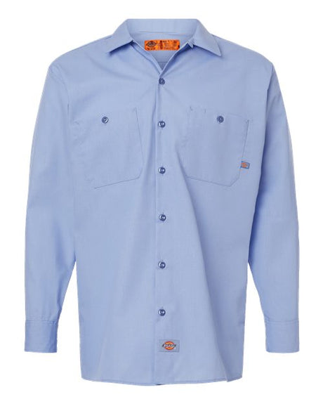 Dickies Men's Industrial Long Sleeve Work Shirt