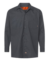 Dickies Men's Tall Industrial Long Sleeve Work Shirt