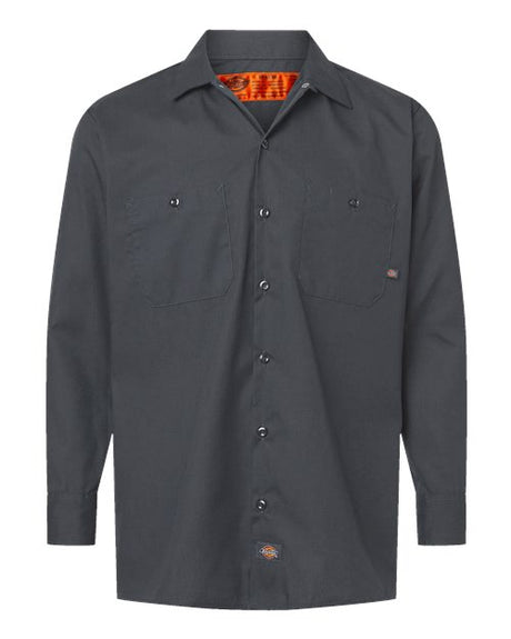 Dickies Men's Tall Industrial Long Sleeve Work Shirt