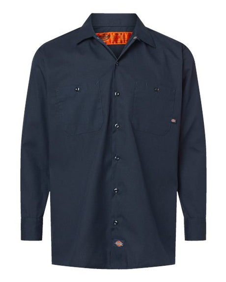 Dickies Men's Tall Industrial Long Sleeve Work Shirt