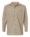 Industrial Long Sleeve Work Shirt - Tall Sizes