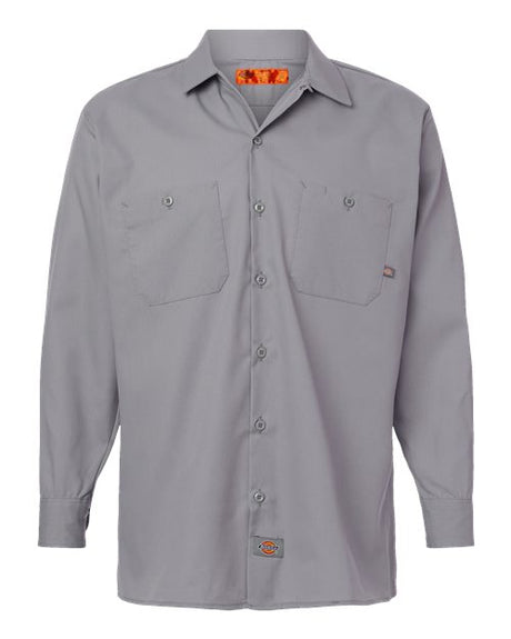 Dickies Men's Tall Industrial Long Sleeve Work Shirt