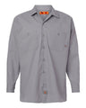 Dickies Men's Tall Industrial Long Sleeve Work Shirt