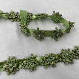 Beaded 3D Guipure Floral Lace Trimming