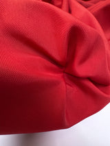 Red Polyamide Woven Fabric