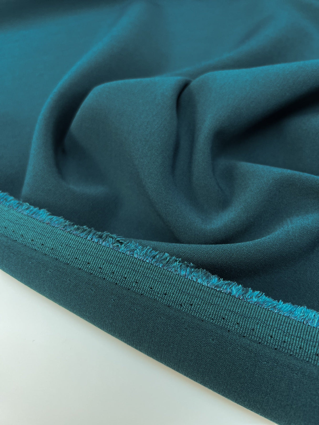 Stretch Polyester Viscose Fabric Green Shades