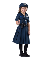 Girl's Police Officer Costume