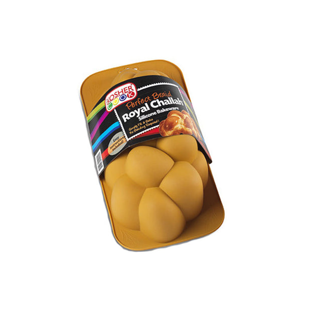 The Kosher Cook Royal Challah Silicone Pan, Small: 5" x 9" x 3" High