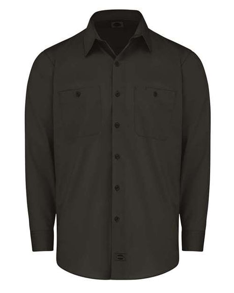 Dickies Men's Tall Industrial Worktech Ventilated Long Sleeve Work Shirt