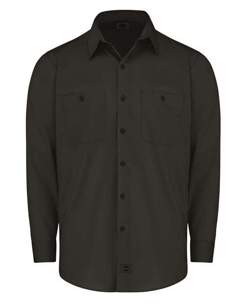Dickies Men's Tall Industrial Worktech Ventilated Long Sleeve Work Shirt