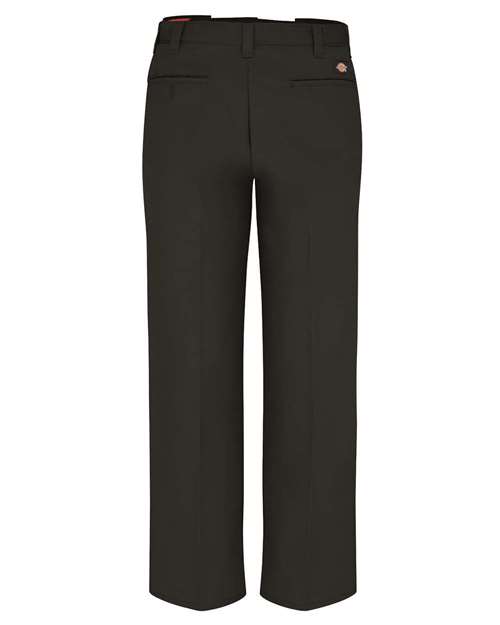 Industrial Flat Front Comfort Waist Pants - Extended Sizes