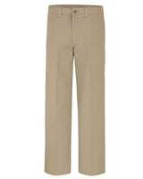 Industrial Flat Front Comfort Waist Pants - Extended Sizes