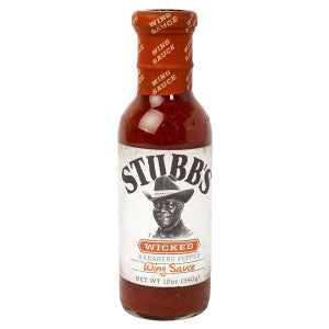 STUBB'S ORIGINAL WING SAUCE 12 OZ BOTTLE