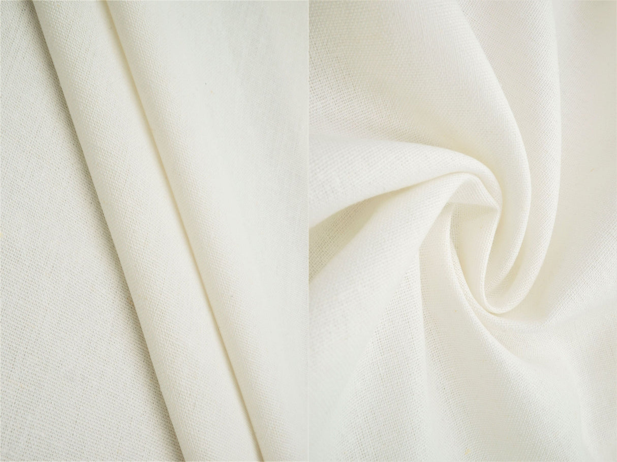 Linen Viscose Solid Woven Fabric