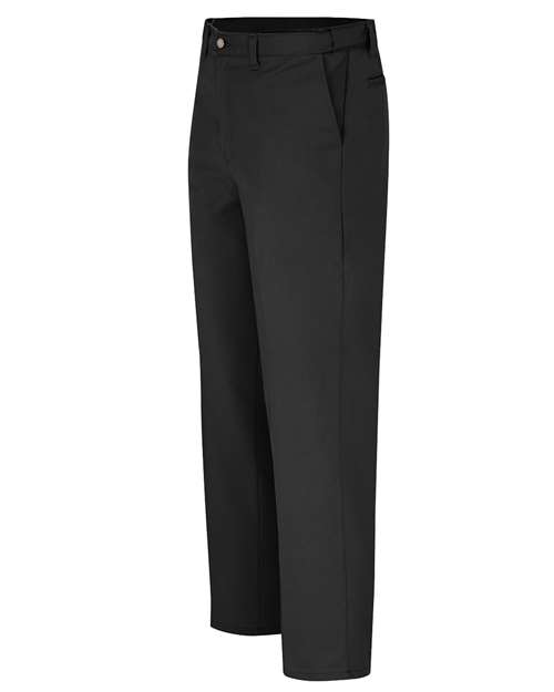 Premium Industrial Flat Front Comfort Waist Pants - Extended Sizes