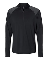 Adidas Men's Ultimate365 Lightweight Shoulder Stripe Quarter-Zip Pullover