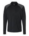 Adidas Men's Ultimate365 Lightweight Shoulder Stripe Quarter-Zip Pullover