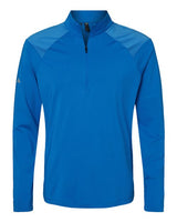 Adidas Men's Ultimate365 Lightweight Shoulder Stripe Quarter-Zip Pullover