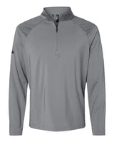 Adidas Men's Ultimate365 Lightweight Shoulder Stripe Quarter-Zip Pullover