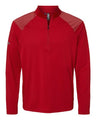 Adidas Men's Ultimate365 Lightweight Shoulder Stripe Quarter-Zip Pullover