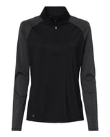 Adidas Women's Ultimate365 Lightweight Raglan Quarter-Zip Pullover