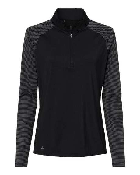 Adidas Women's Ultimate365 Lightweight Raglan Quarter-Zip Pullover