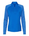 Adidas Women's Ultimate365 Lightweight Raglan Quarter-Zip Pullover