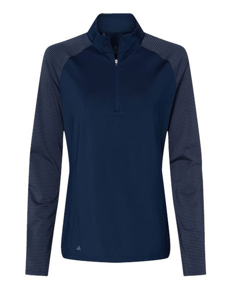 Adidas Women's Ultimate365 Lightweight Raglan Quarter-Zip Pullover