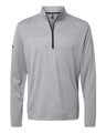 Adidas Men's Ultimate365 Heather Block Print Quarter-Zip Pullover